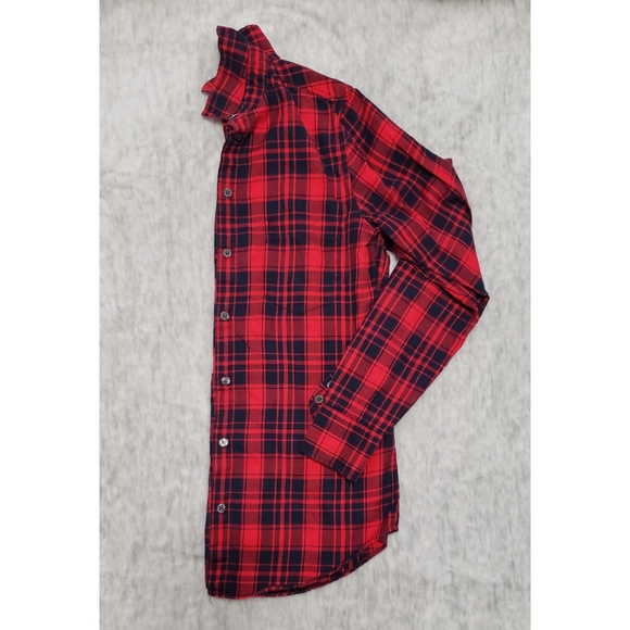 J. Crew Boy Fit Plaid Flannel - Picture 3 of 3